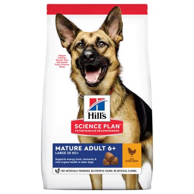 hills mature large poulet pour chien