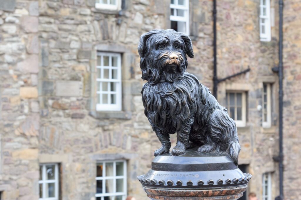 statue de skye terrier statue de skye terrier
